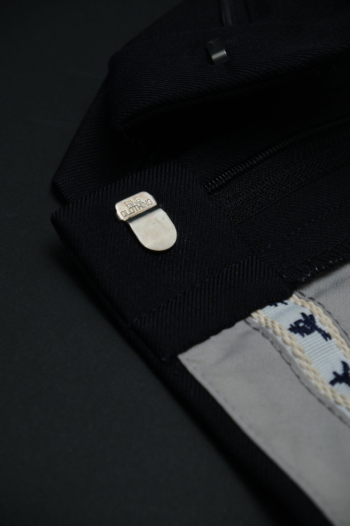 Dark Navy Slacks Authentic Japan