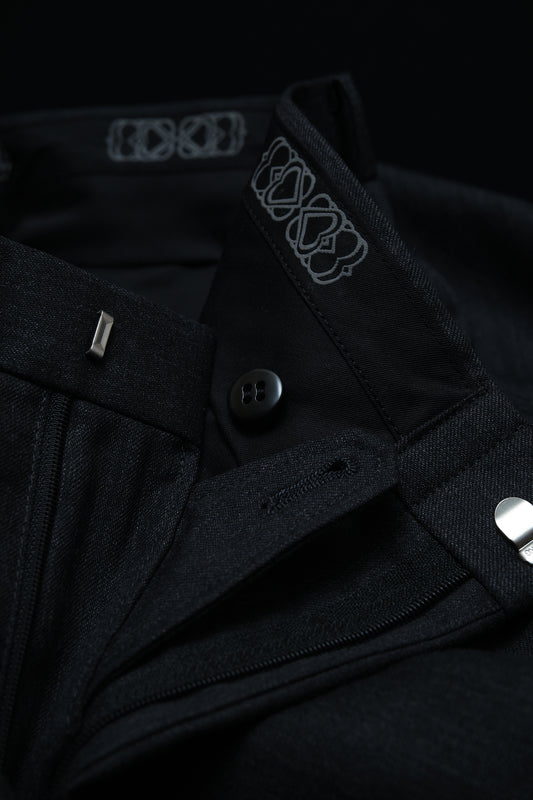 Dark Grey Wool Slacks W32 L28 (Japan, 2005)