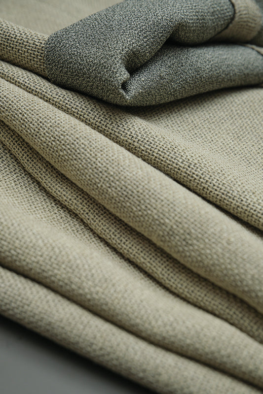 Greige Italian Fabric Slacks W32 L36 (Italian Fabric / c.1990s)