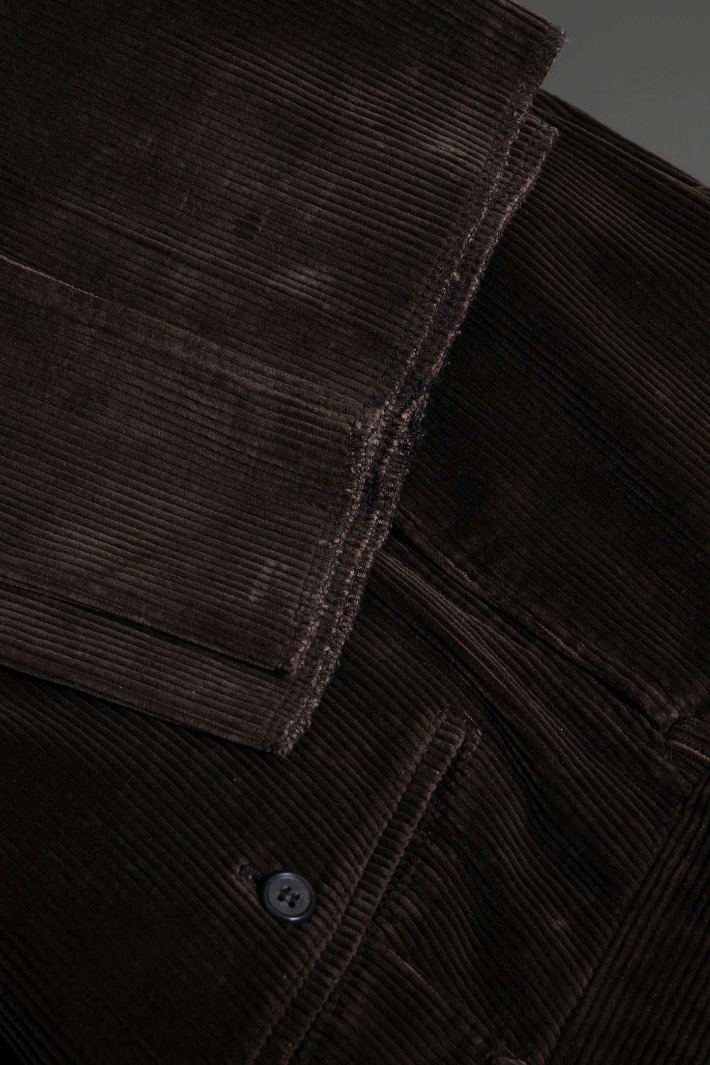 Brown Corduroy Slacks W32 L35 / Deadstock, Made in China