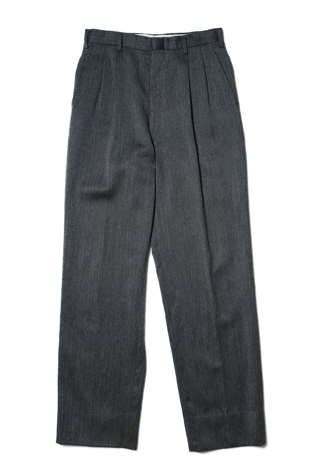 Charcoal Wool Slacks W28 L29 (Sterling & Hunt / New York–London, c.1980s–1990s)