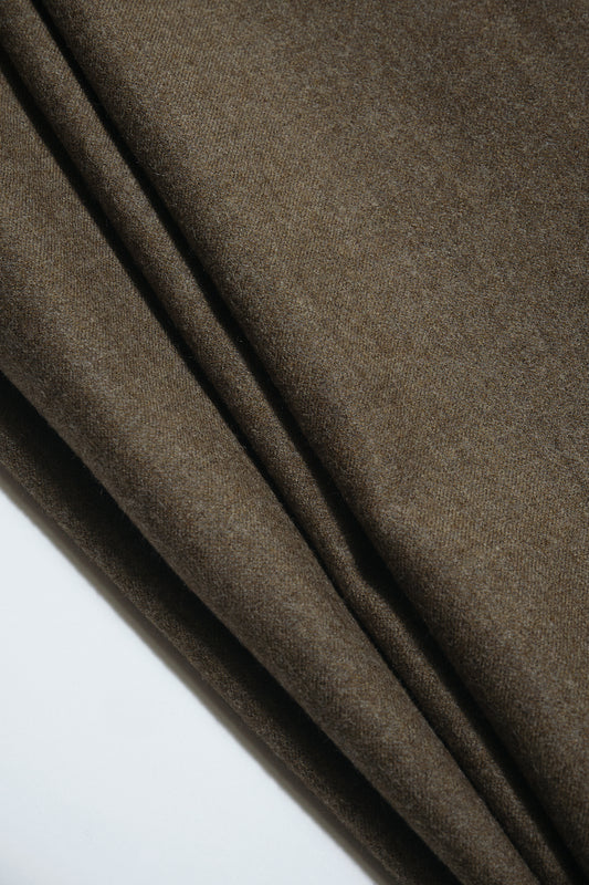 Tan Wool-Cashmere Slacks W30 L29 (LANVIN PARIS / Japan, c.1990s)