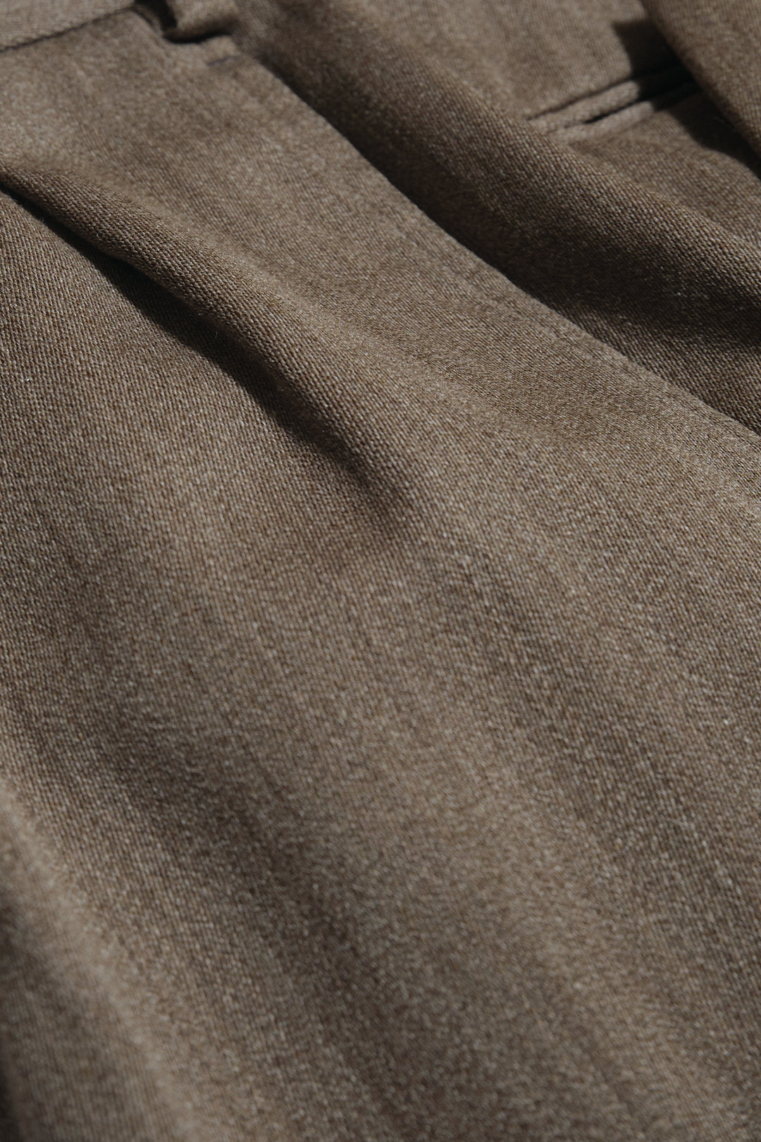 Greige Wool Slacks W31 L30 (J. Press / New England Model, Made in Japan, c.1990s–2000s)