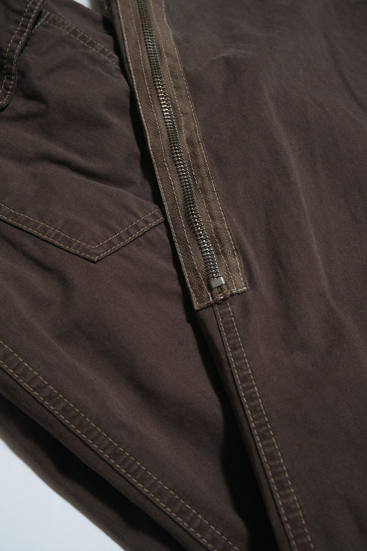 Dark Brown Cotton Utility Pants W29 L28 — Armani Jeans (Romania, c.2000s)
