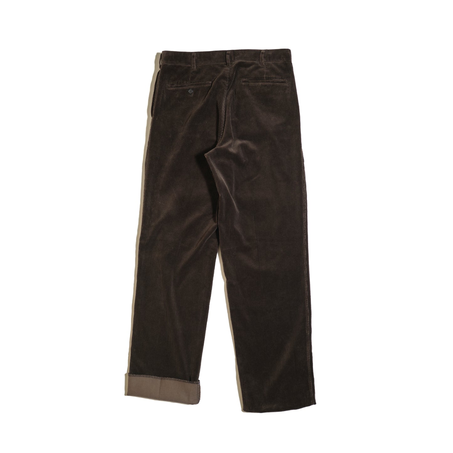 Brown Corduroy Slacks W32 L35 / Deadstock, Made in China