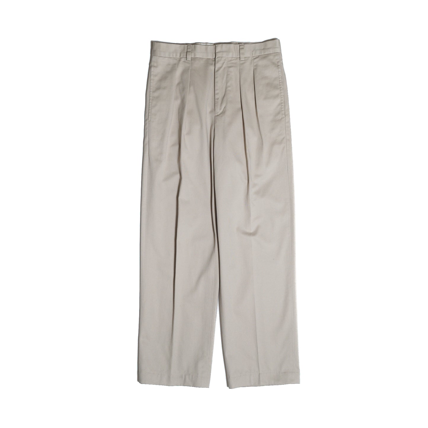 Khaki Cotton Chino Pants W29 L28 (L.L.Bean / Hong Kong, c.1980s–1990s)