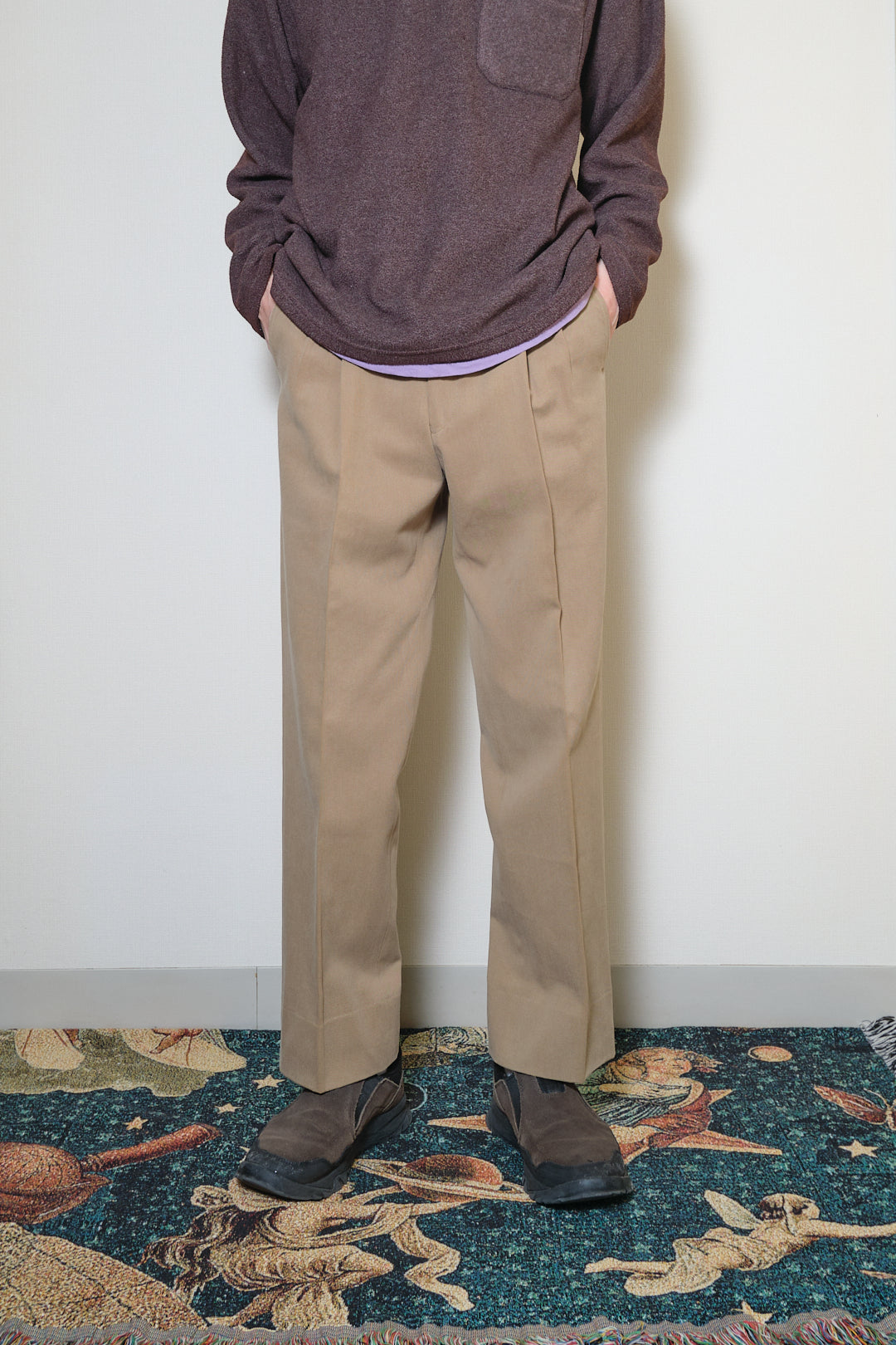 Brown Khaki Slacks W31 L29 (Made in China, c.1990s–2000s)