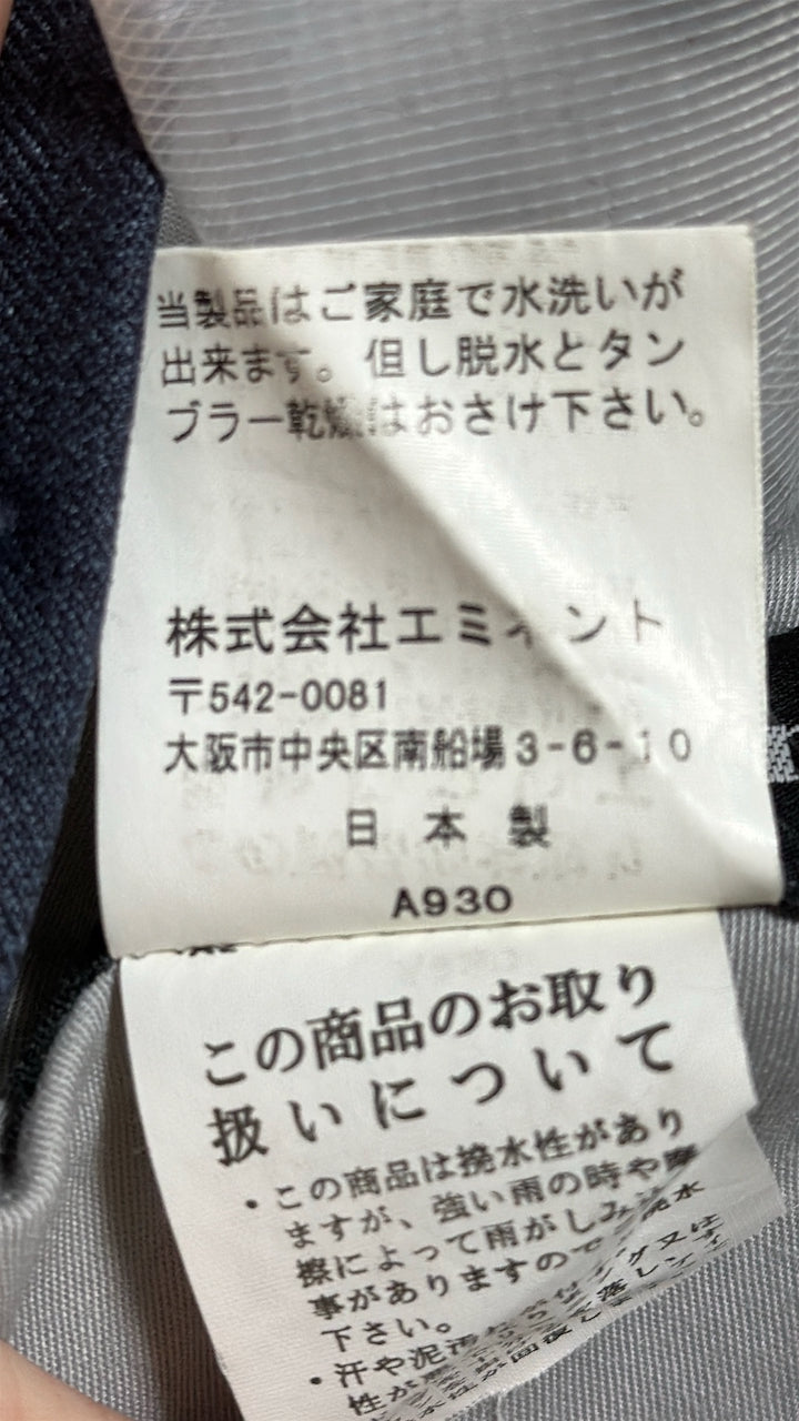 Navy Twill Slacks W32 L29 (Kroydon / Eminento Inc., Made in Japan, c.1990s–2000s)