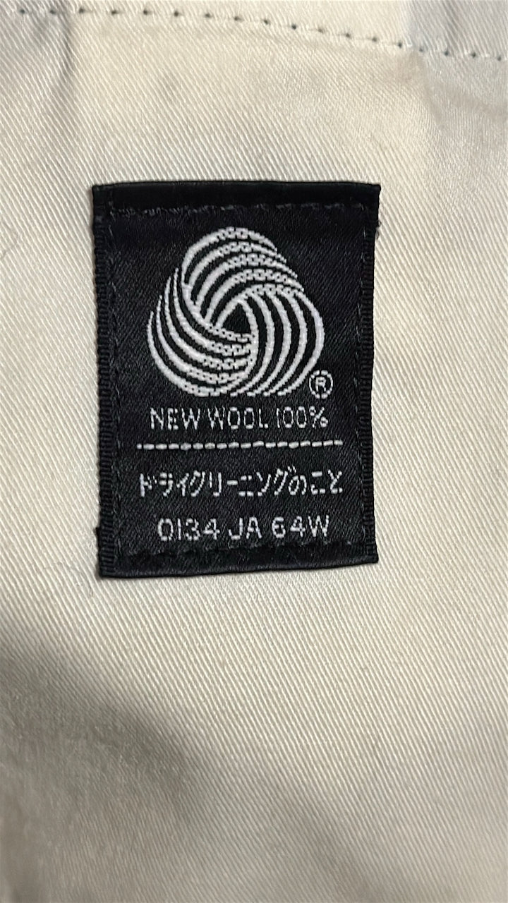 Dark Navy Wool Slacks W29 L29 (St.ART CLUB / Japan, c.1980s–1990s)