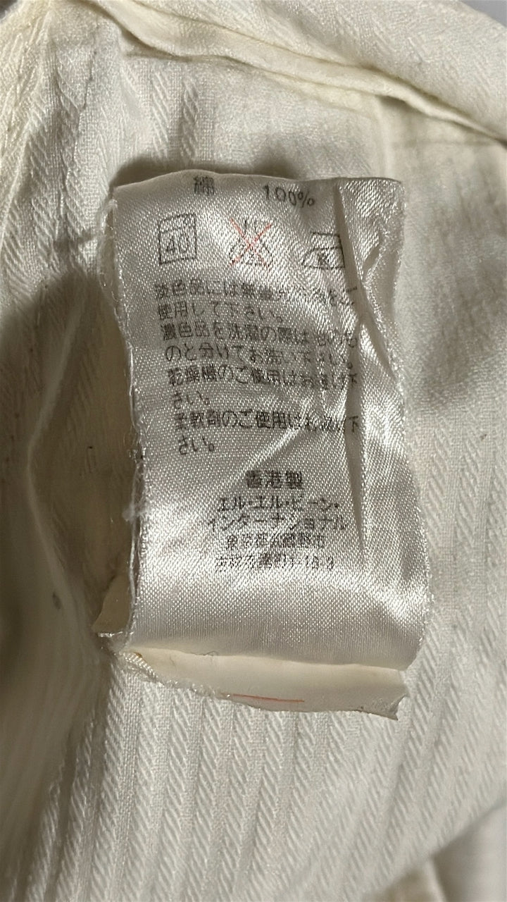 Khaki Cotton Chino Pants W29 L28 (L.L.Bean / Hong Kong, c.1980s–1990s)