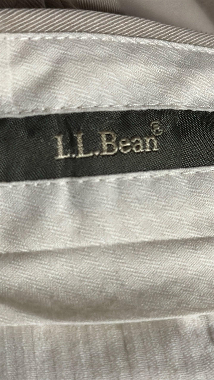 Khaki Cotton Chino Pants W29 L28 (L.L.Bean / Hong Kong, c.1980s–1990s)