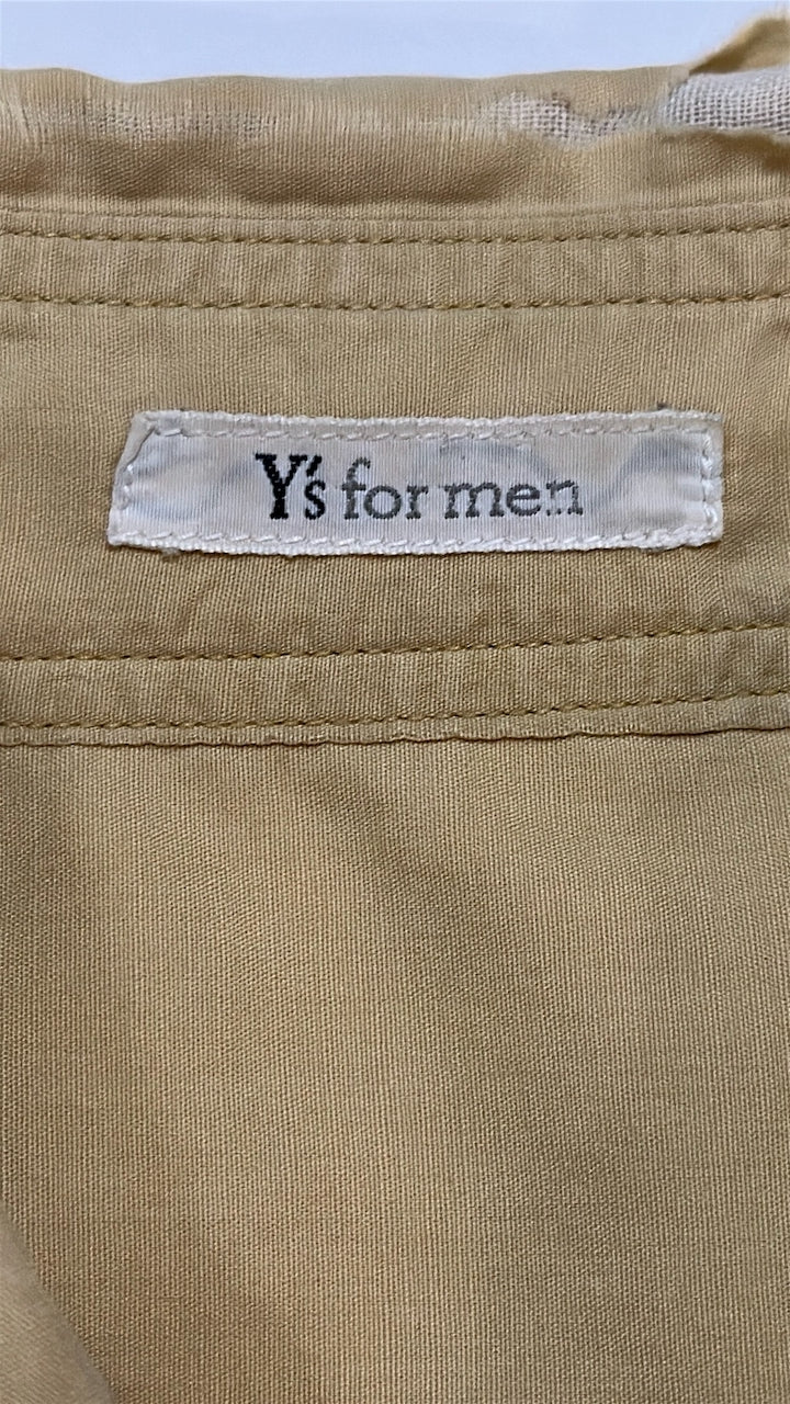 Sand Cotton Oversized Shirt — Y's for men (c.1980s–1990s)