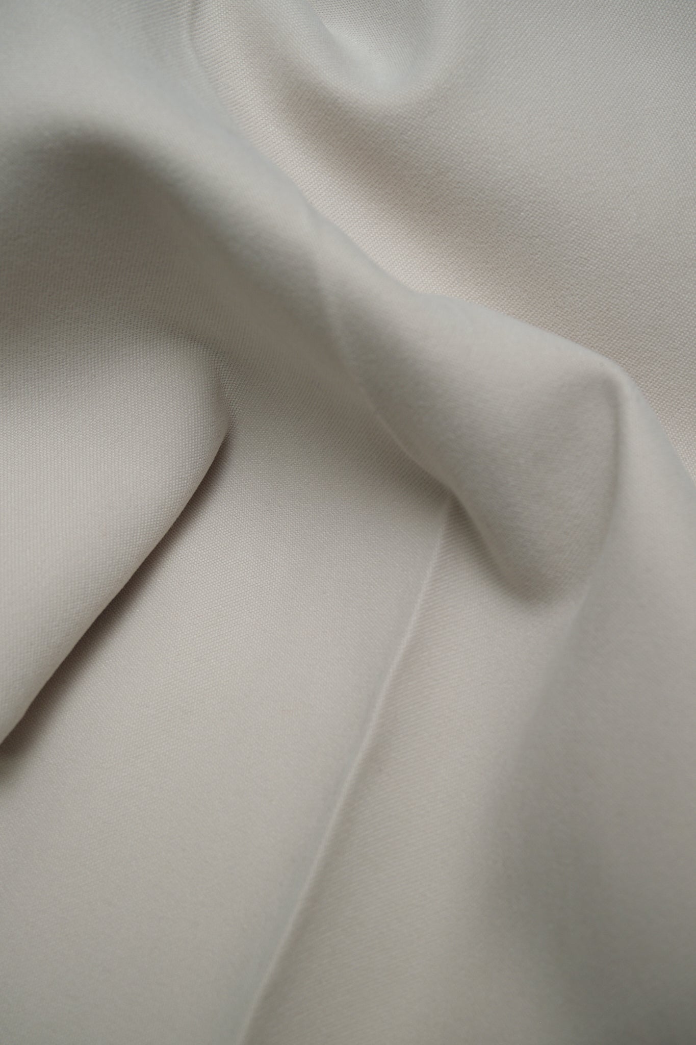 Ecru Beige Polyester Slacks L