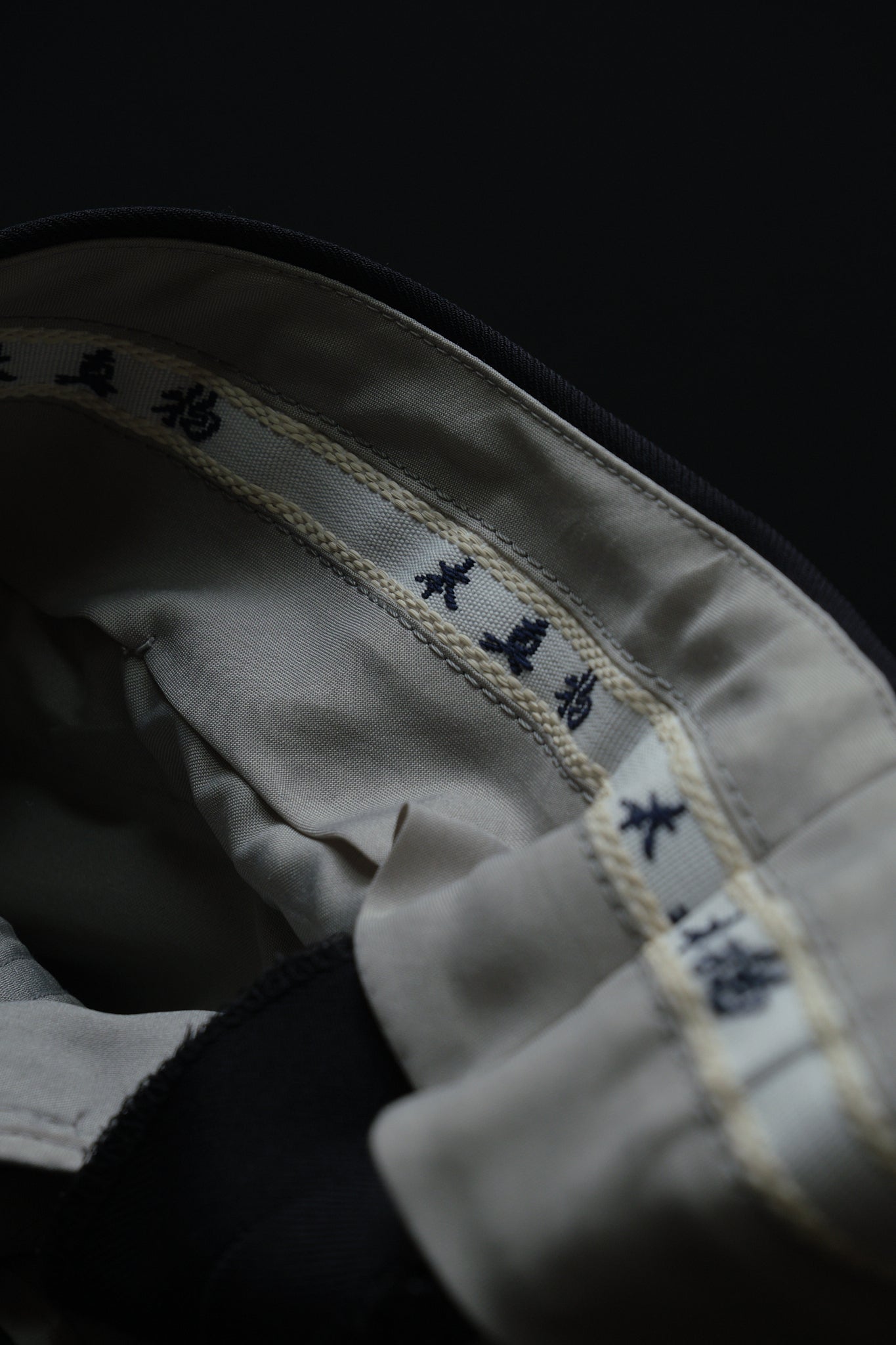 Dark Navy Slacks Authentic Japan