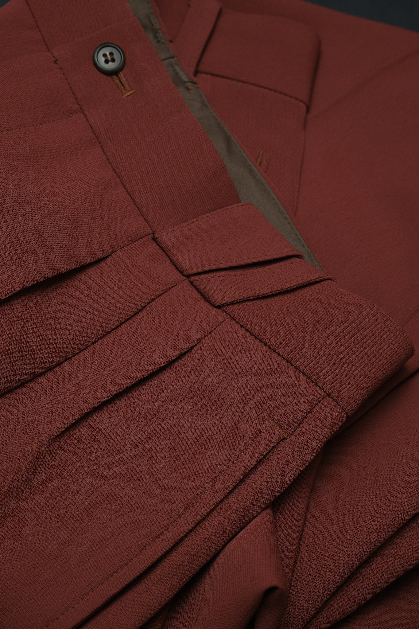 Burgundy Slacks Polyester 100% LL