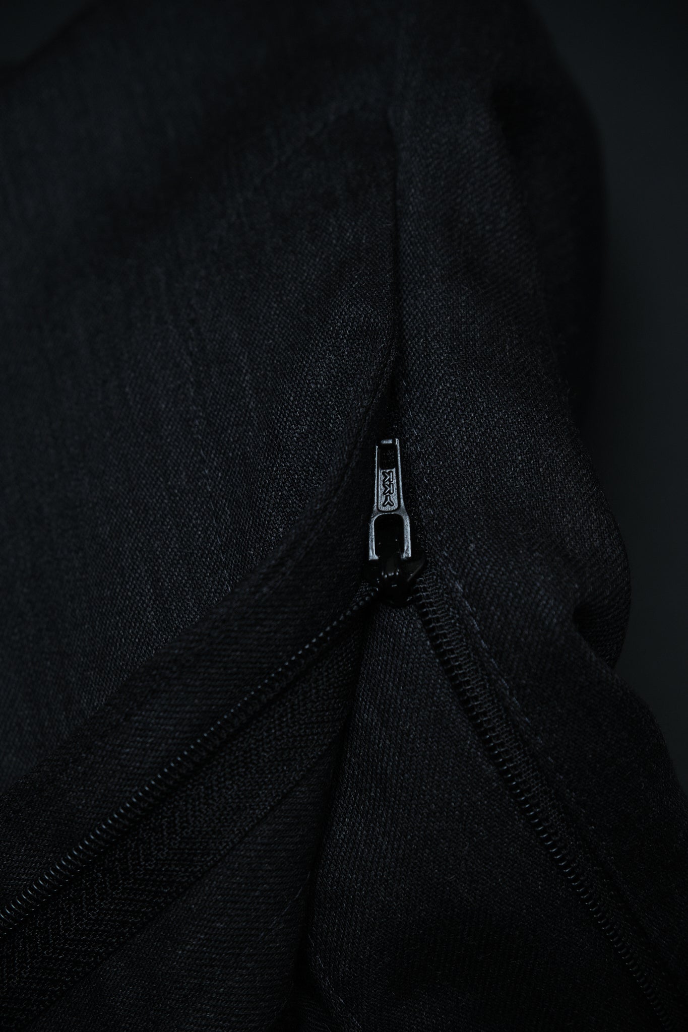 Dark Grey Wool Slacks Japan