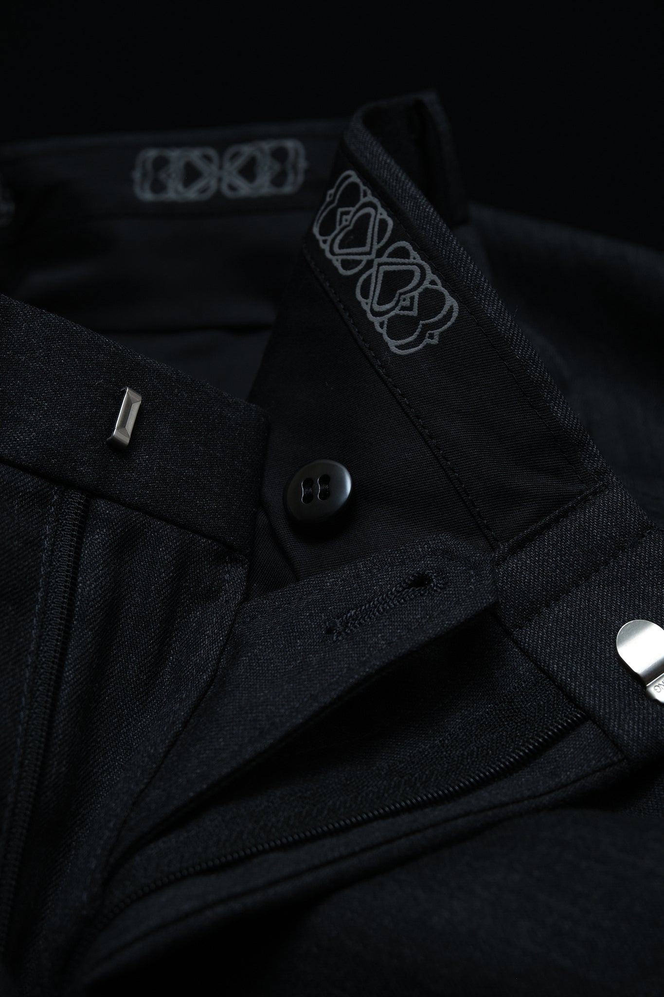 Dark Grey Wool Slacks Japan