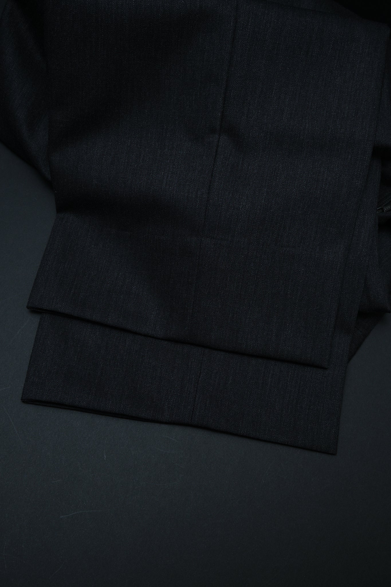 Dark Grey Wool Slacks Japan