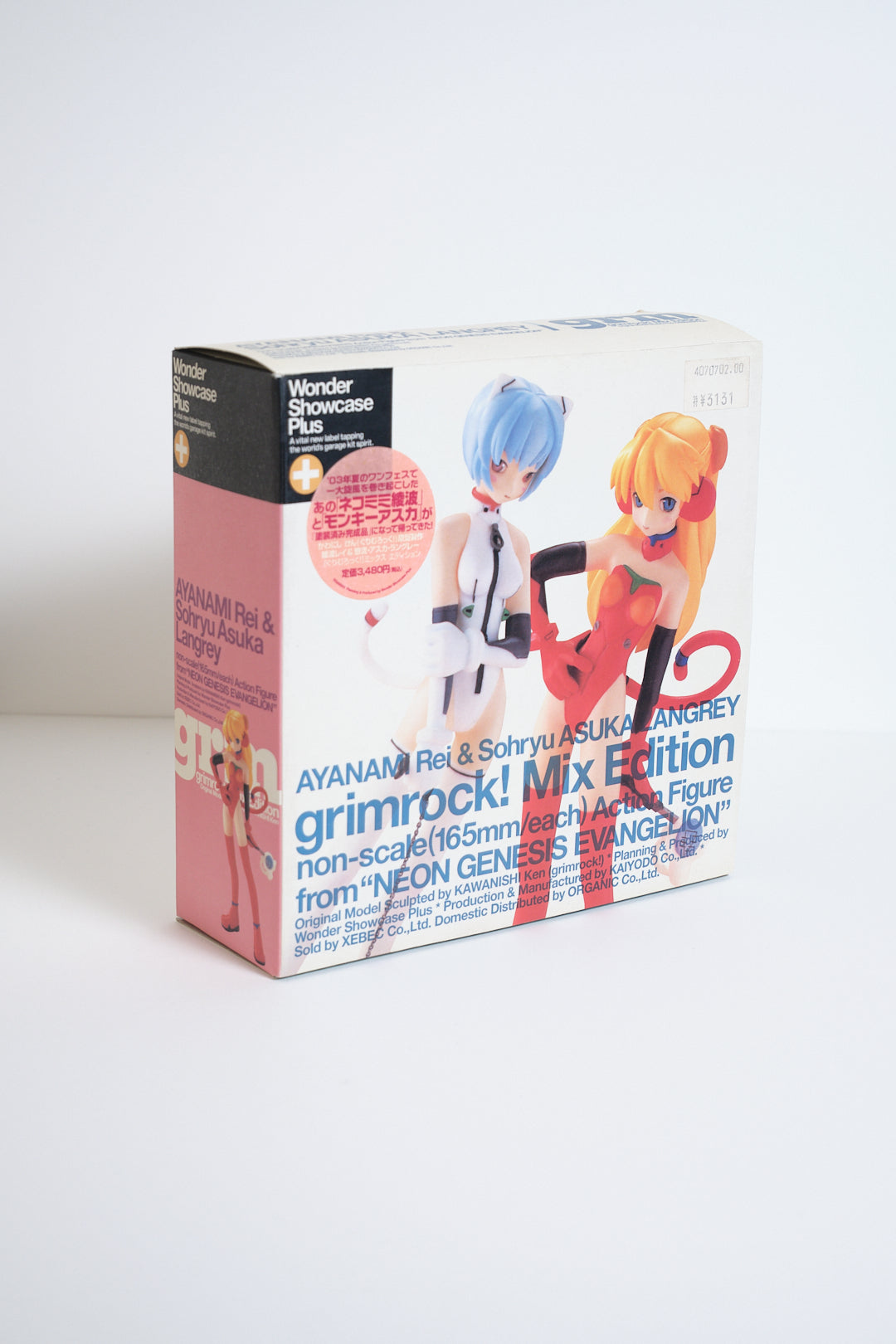 Wonder Showcase Plus “Grimrock MIX Edition” Rei Ayanami & Asuka Langley Figure Set (Neon Genesis Evangelion / Late 1990s–Early 2000s)