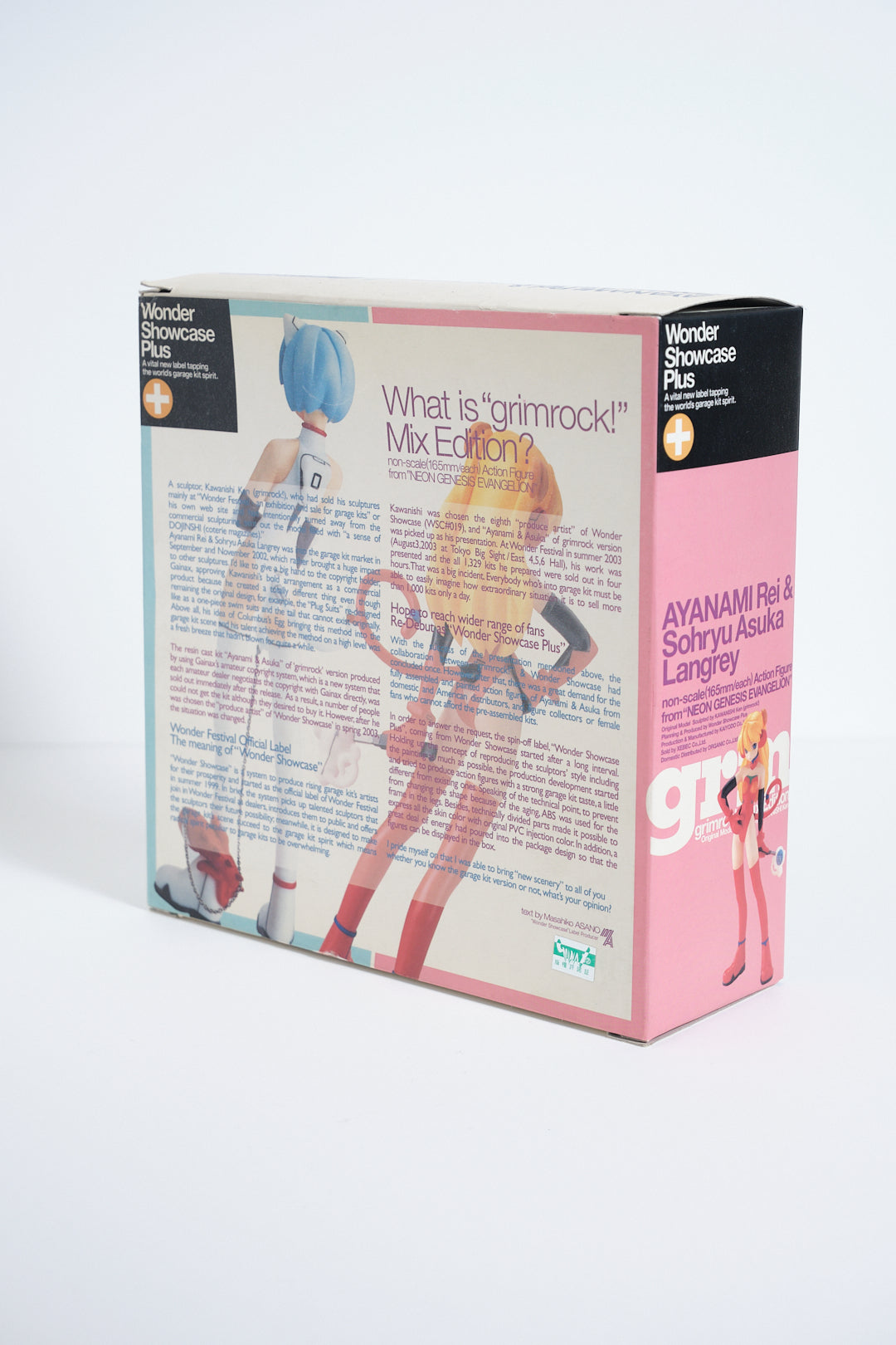Wonder Showcase Plus “Grimrock MIX Edition” Rei Ayanami & Asuka Langley Figure Set (Neon Genesis Evangelion / Late 1990s–Early 2000s)