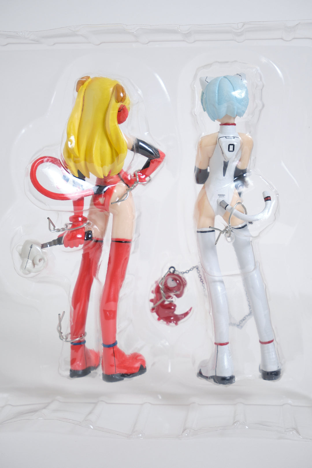 Wonder Showcase Plus “Grimrock MIX Edition” Rei Ayanami & Asuka Langley Figure Set (Neon Genesis Evangelion / Late 1990s–Early 2000s)