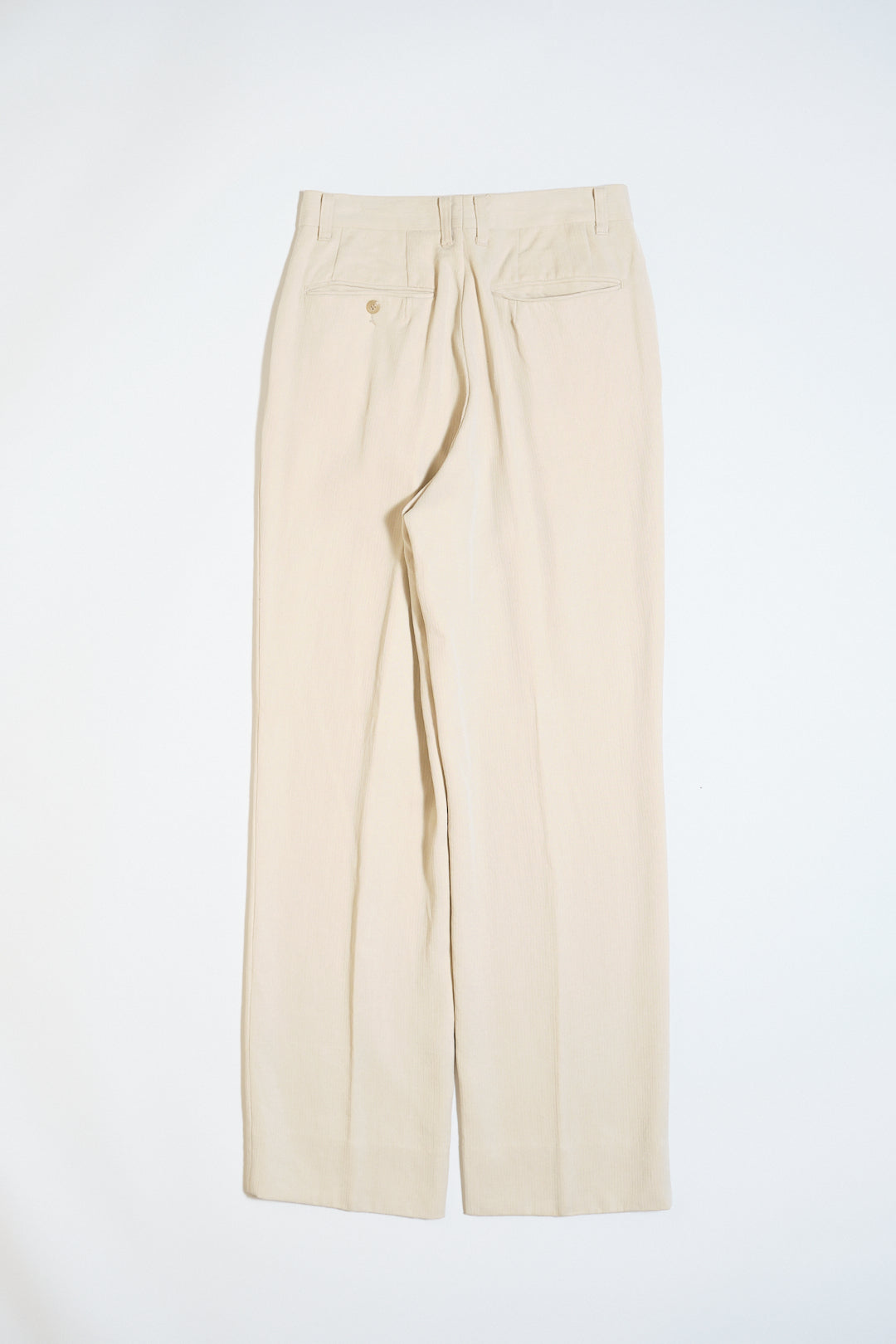 Beige Tencel Slacks W30 L31 (UNTITLED / Japan, c.1990s)