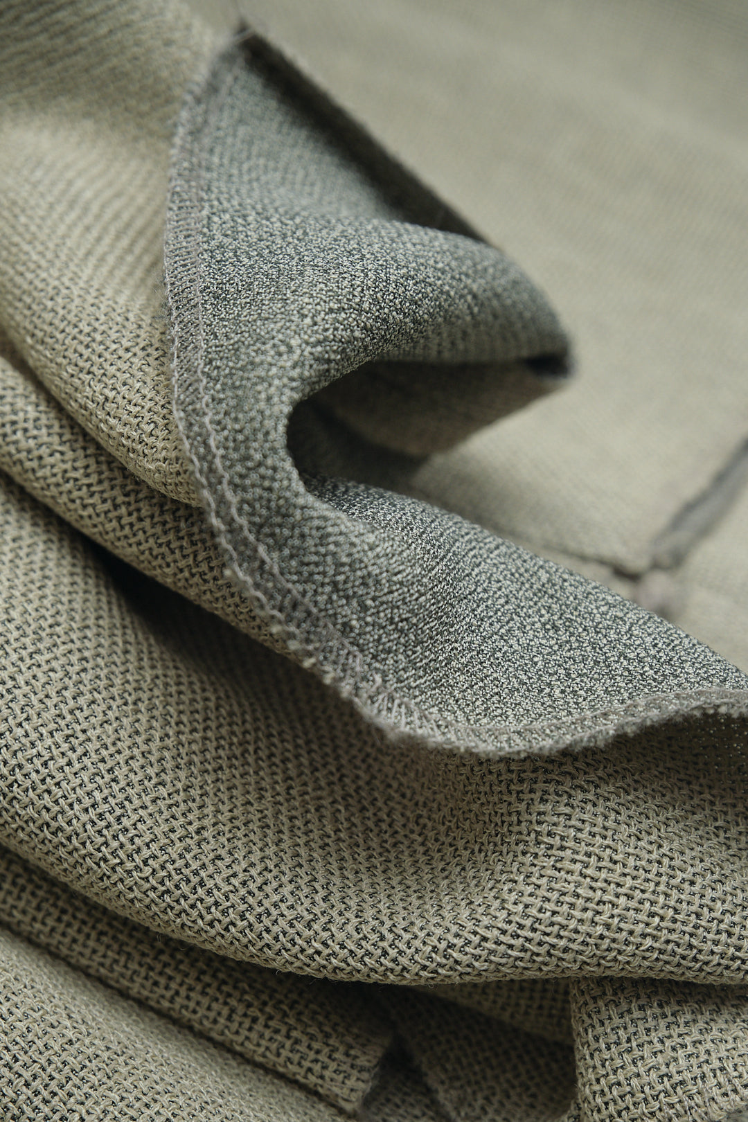 Greige Italian Fabric Slacks W32 L36 (Italian Fabric / Made in Japan, c.1990s)