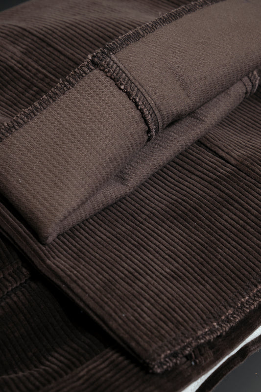 Brown Corduroy Slacks W32 L35 / Deadstock, Made in China