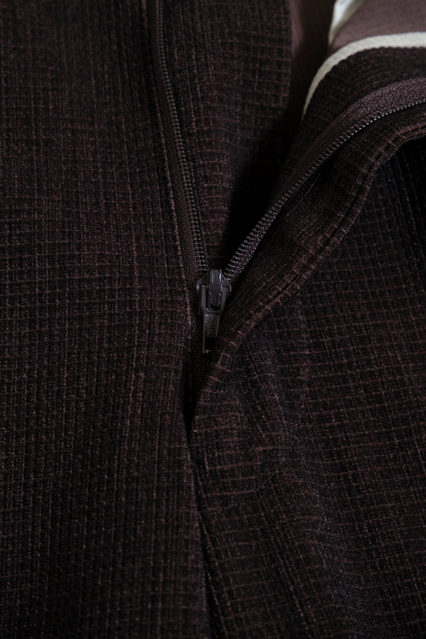 Dark Brown Polyester Slacks W33 L28 / Made in Japan / Early 2000s