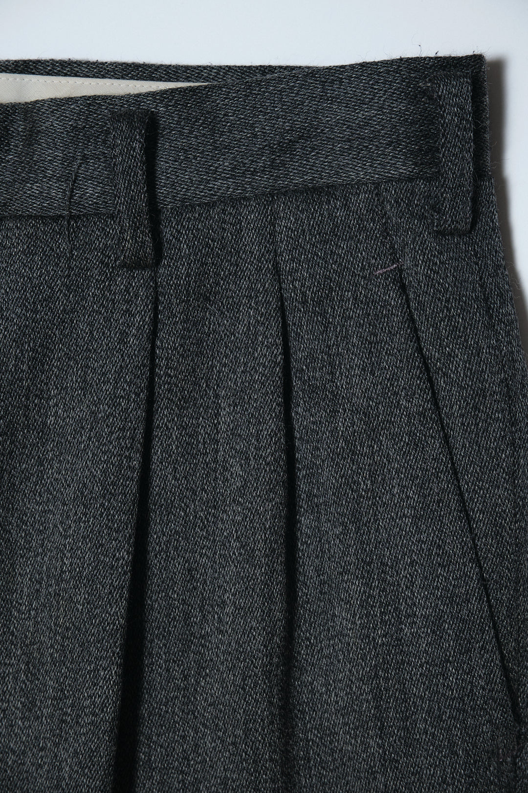 Charcoal Wool Slacks W28 L29 (Sterling & Hunt / New York–London, c.1980s–1990s)
