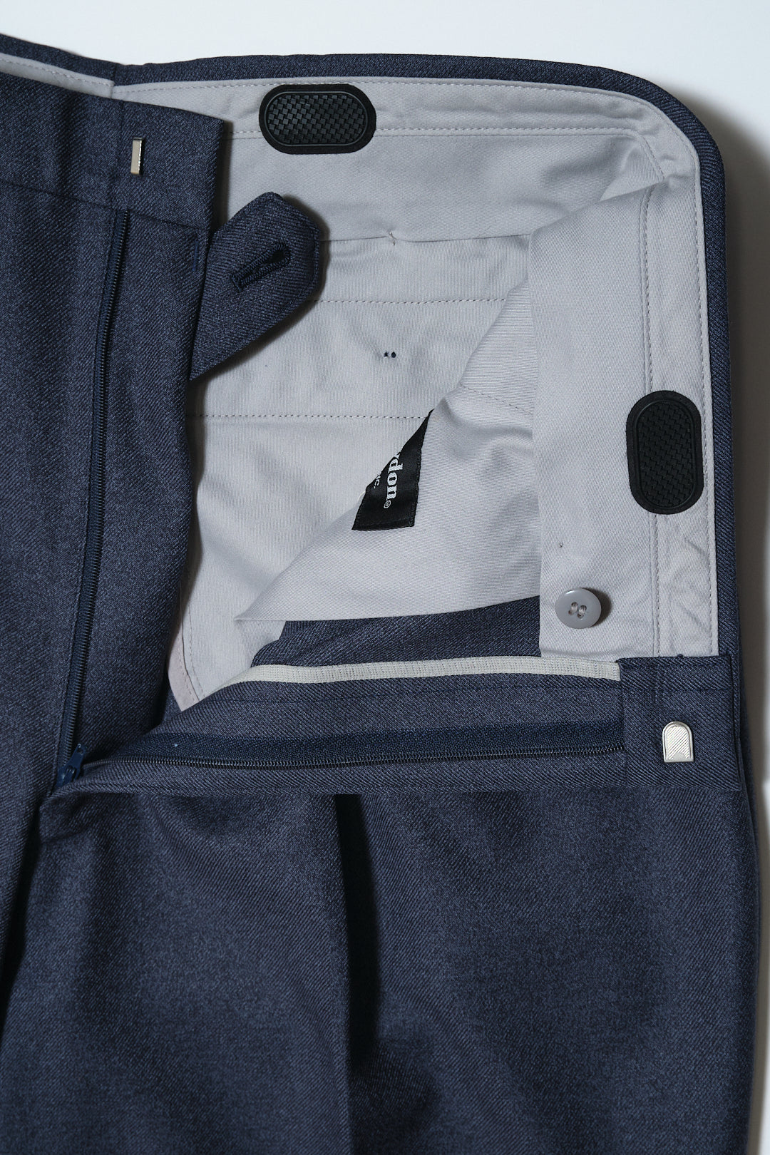 Navy Twill Slacks W32 L29 (Kroydon / Eminento Inc., Made in Japan, c.1990s–2000s)
