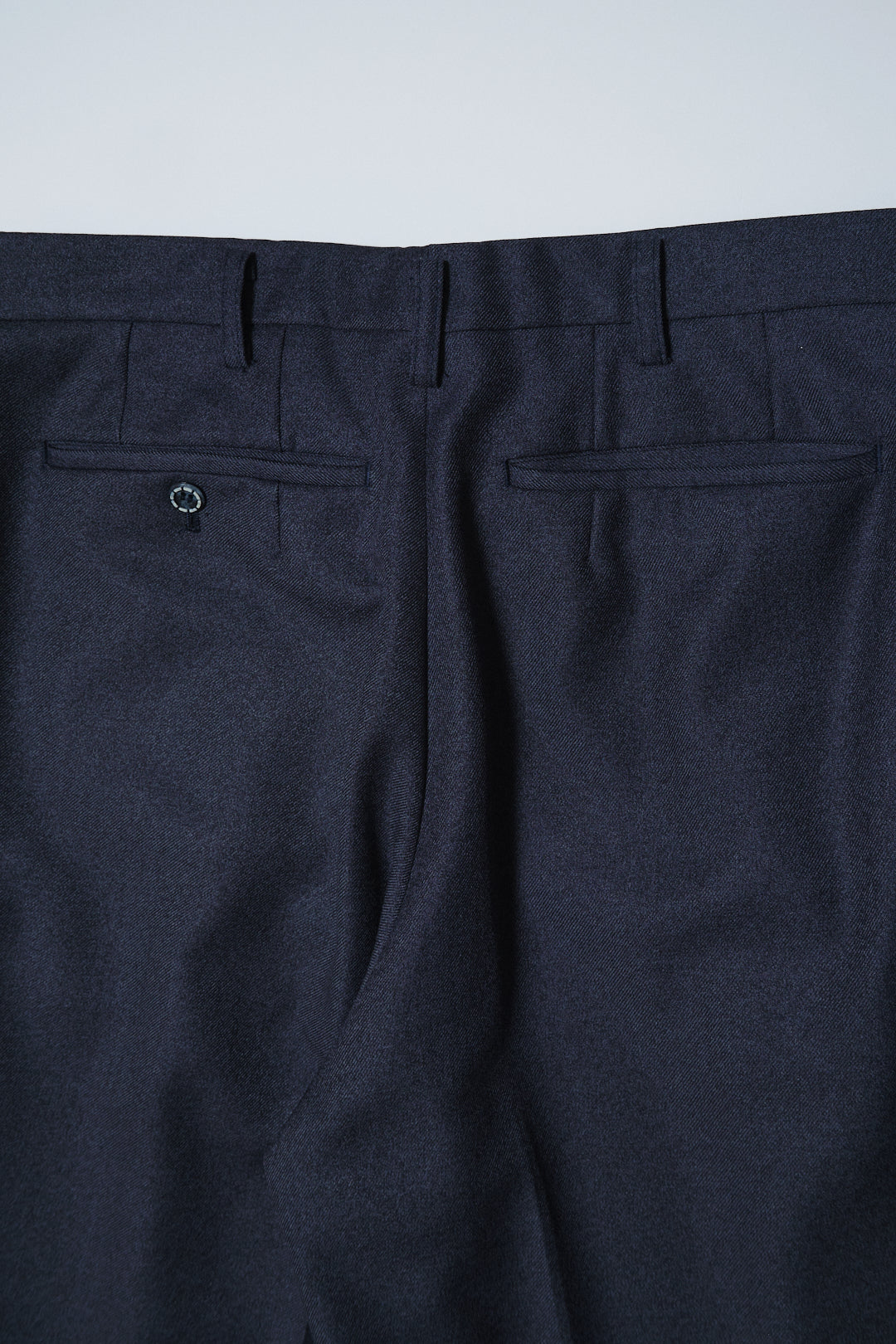 Navy Twill Slacks W32 L29 (Kroydon / Eminento Inc., Made in Japan, c.1990s–2000s)