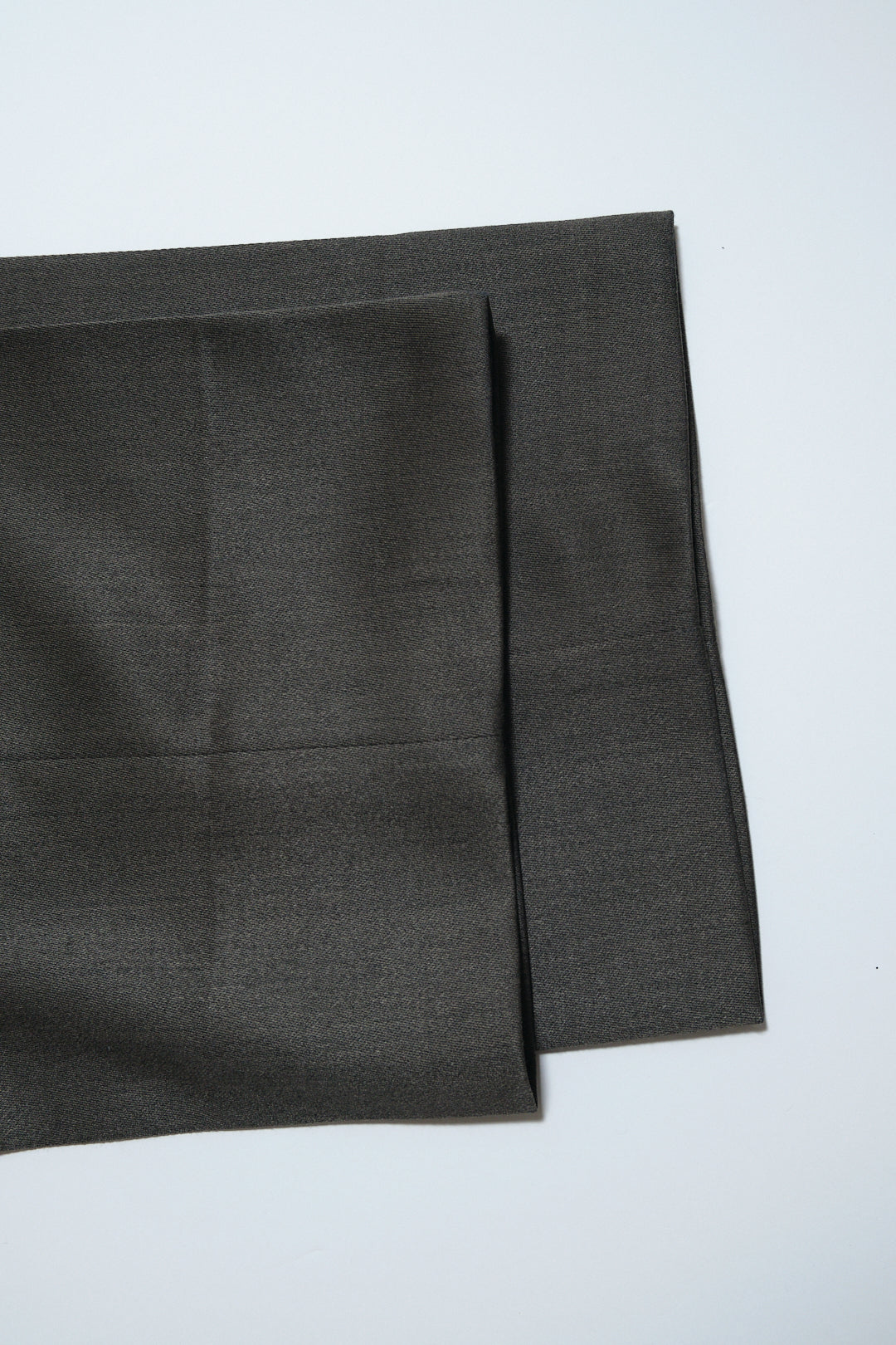 Dark Olive Wool-Blend Slacks W30 L28 / Cuffed (WARSHIP / Japan, c.1980s–1990s)