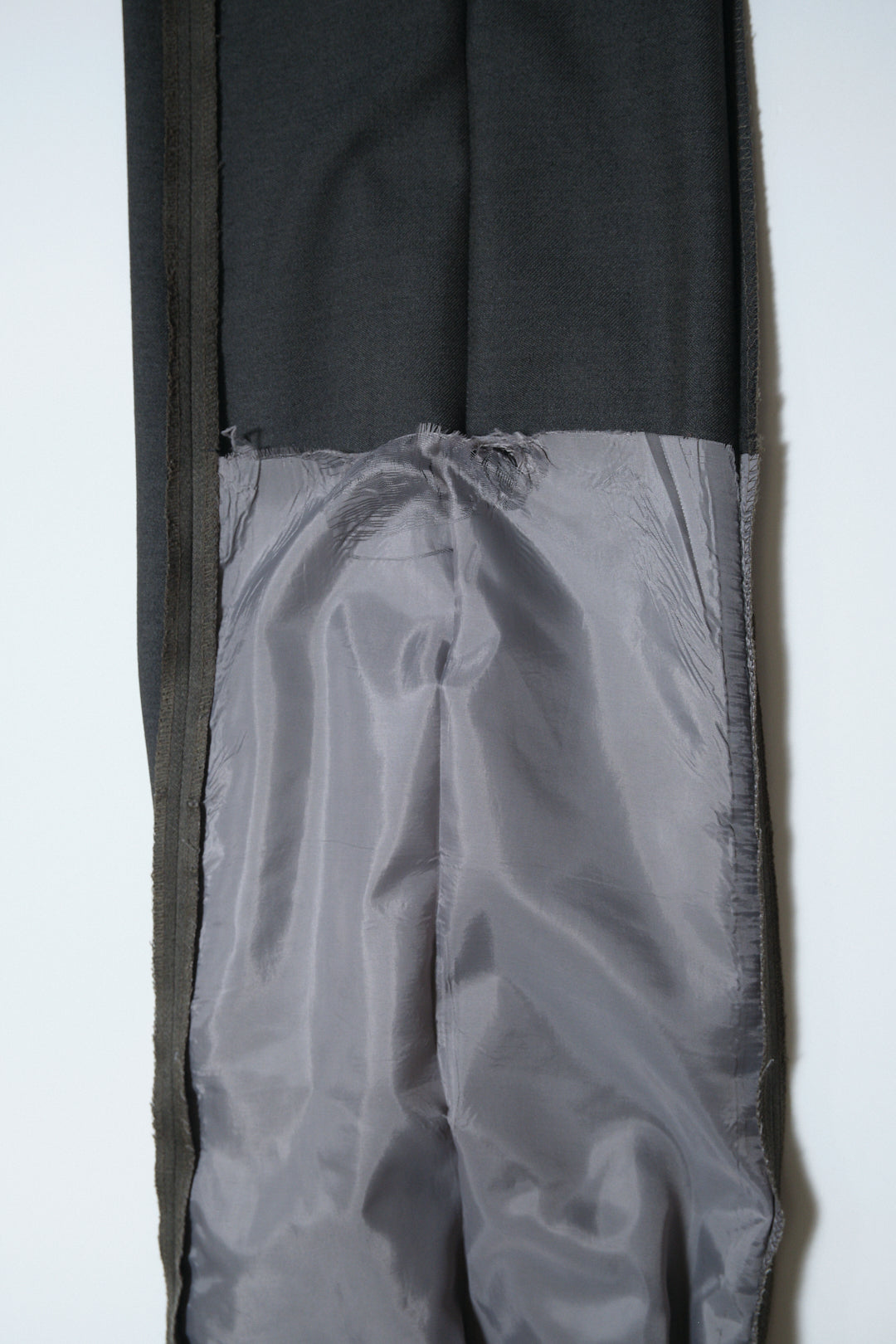 Dark Olive Wool-Blend Slacks W30 L28 / Cuffed (WARSHIP / Japan, c.1980s–1990s)