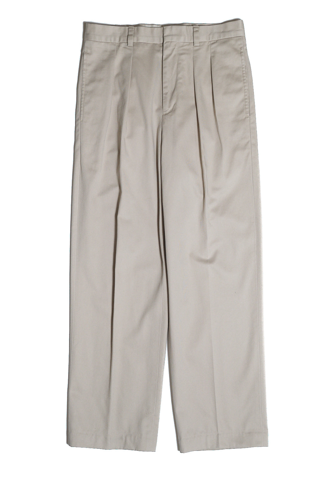 Khaki Cotton Chino Pants W29 L28 (L.L.Bean / Hong Kong, c.1980s–1990s)