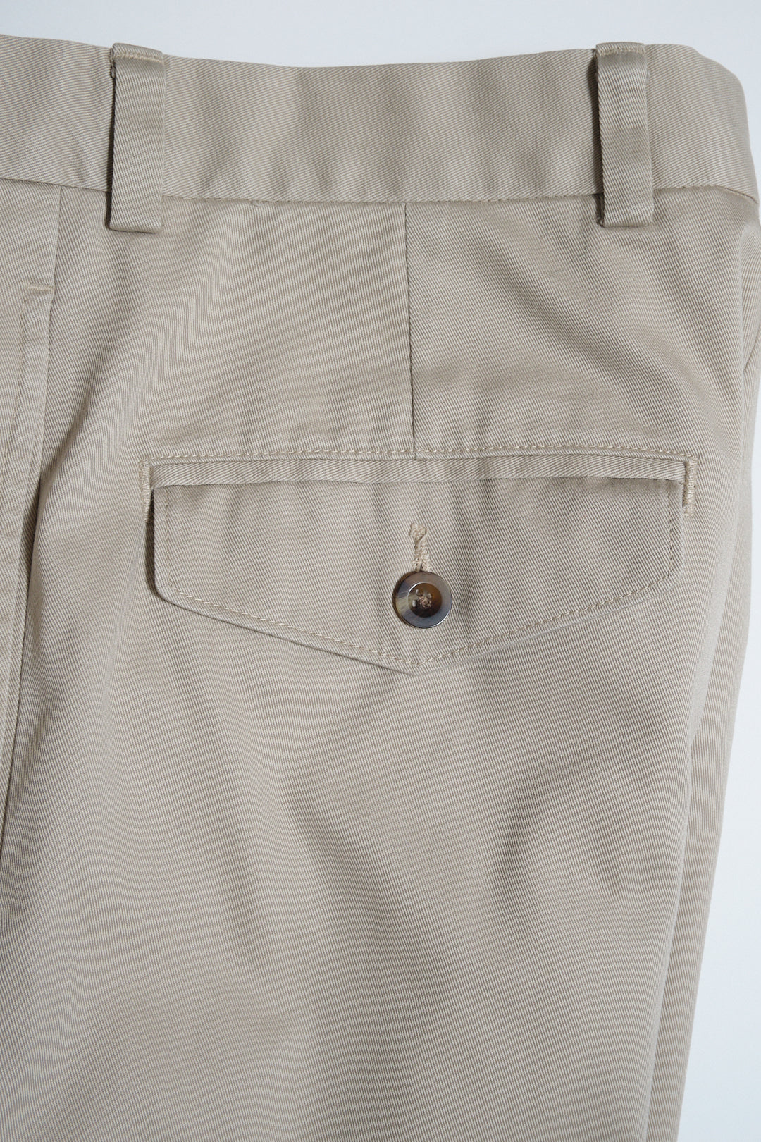 Khaki Cotton Chino Pants W29 L28 (L.L.Bean / Hong Kong, c.1980s–1990s)