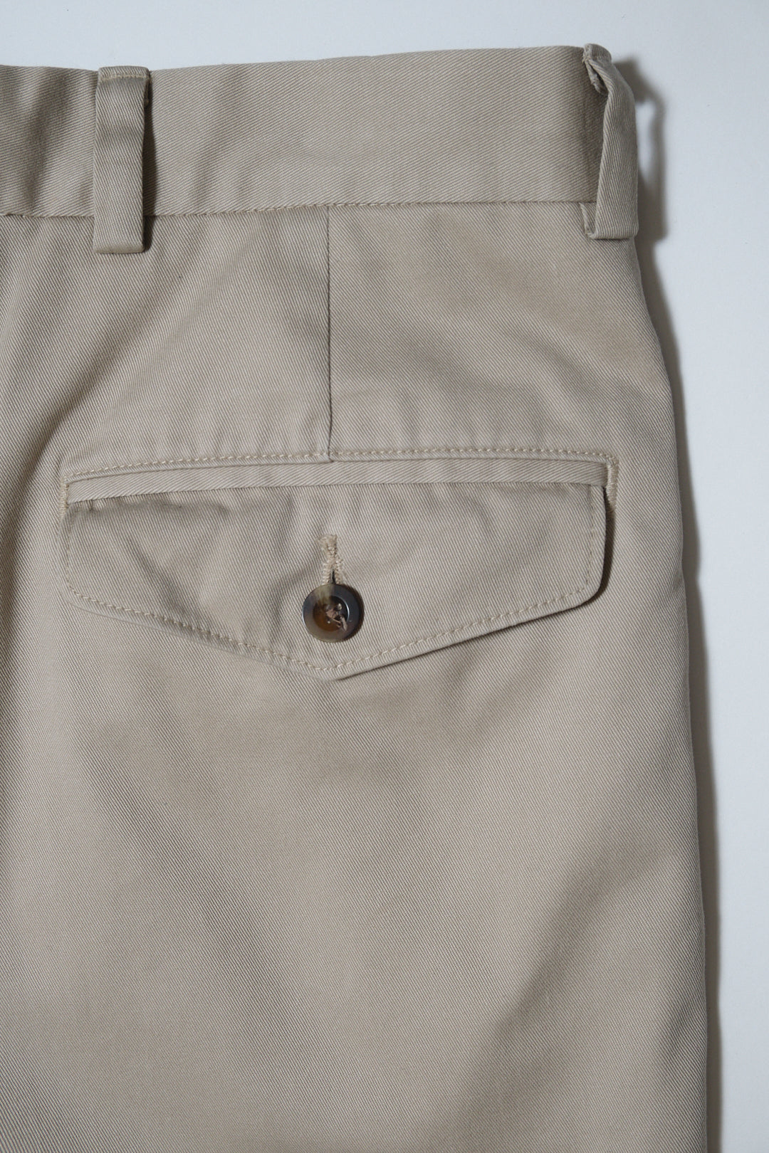 Khaki Cotton Chino Pants W29 L28 (L.L.Bean / Hong Kong, c.1980s–1990s)