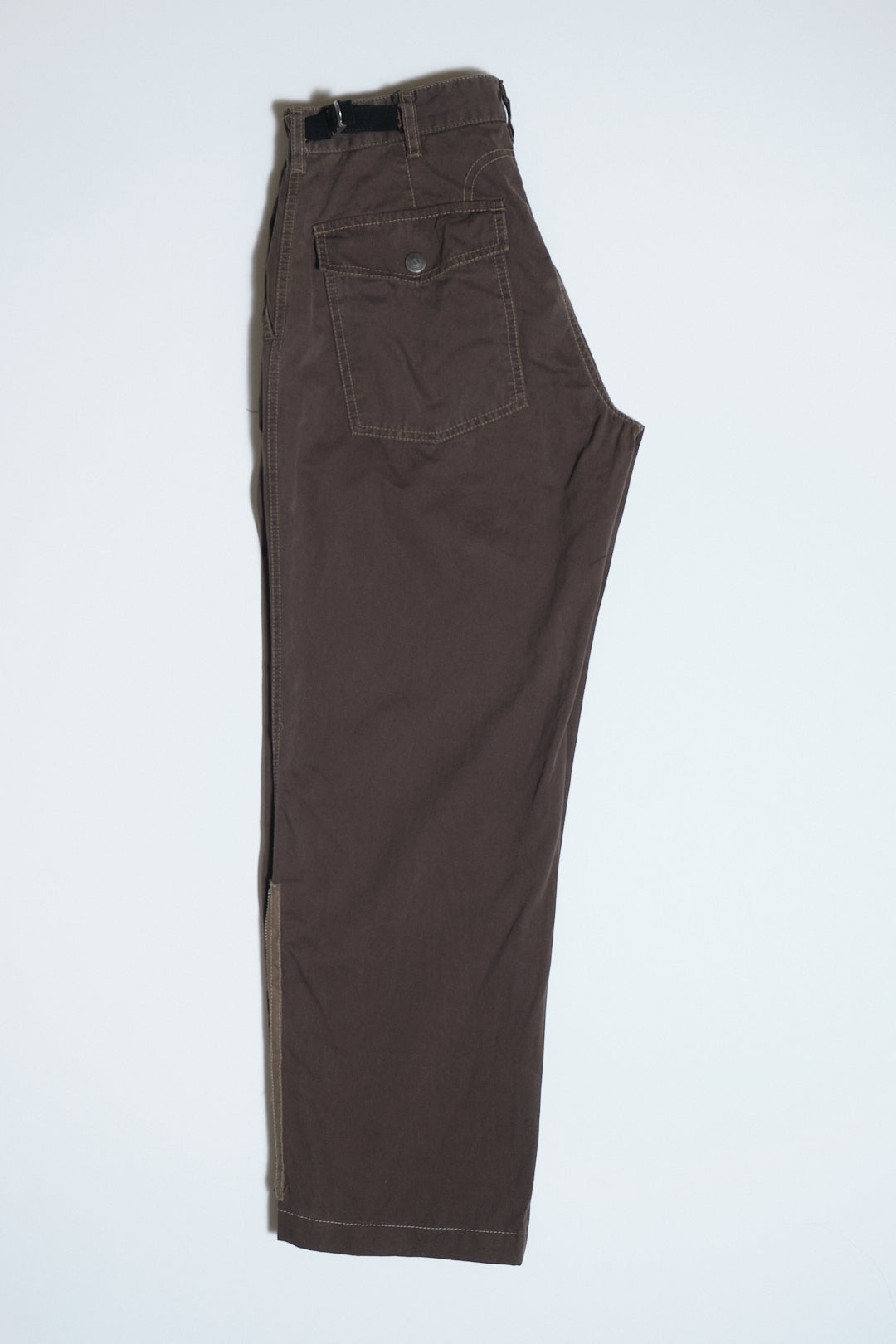Dark Brown Cotton Utility Pants W29 L28 — Armani Jeans (Romania, c.2000s)