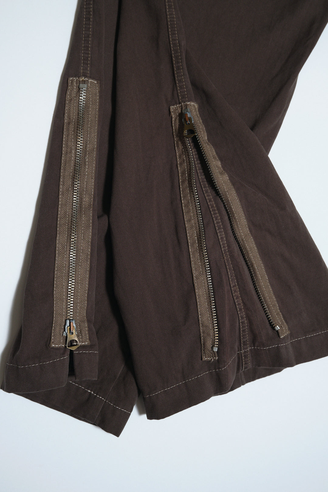 Dark Brown Cotton Utility Pants W29 L28 — Armani Jeans (Romania, c.2000s)