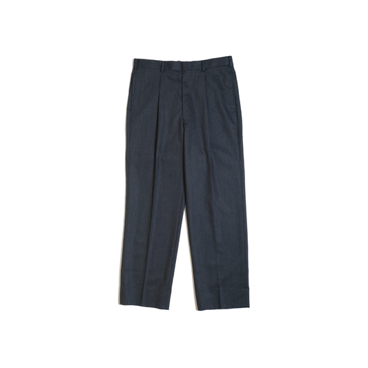 Dark Grey Wool Slacks W32 L28 (Japan Fabric / Japan, 2005)